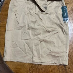 Ralph Lauren Blue Label Tan Pencil Skirt